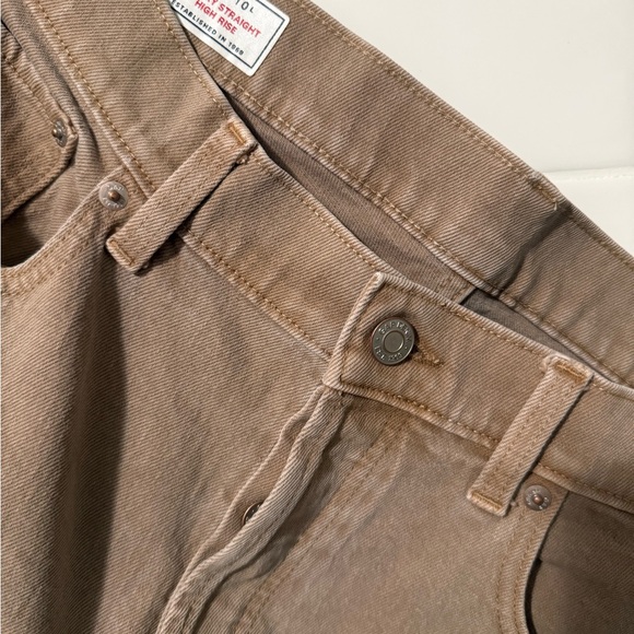 GAP Cheeky Straight High Rise Cropped Jeans - Picture 5 of 5